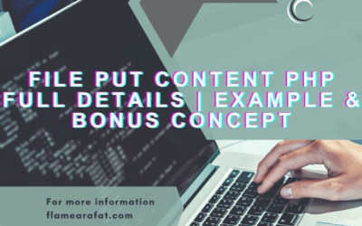 File Put Content PHP Full Details | Example & Bonus Concept